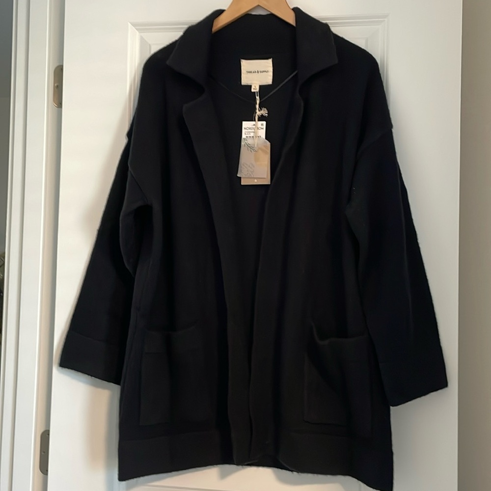 NEW Thread&Supply Black Jacket